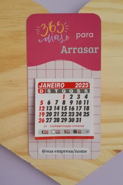 Yuyu Mimos faz o Calendário com a sua Marca!