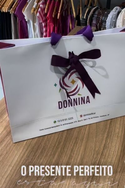 A Donnina é muito procurada para presentear.